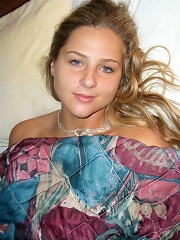 Blonde teen fucks around with her boyfriend