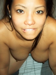 asian chick with fine curvy body shows off her...