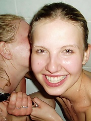 two girls in a blonde threesome woot